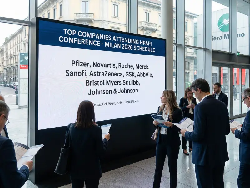 Top Companies That Attend High Potent Pharma Conferences in Milan