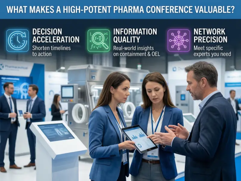 What Makes a High-Potent Pharma Conference Valuable?